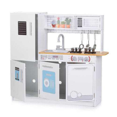 Chipolino Játékkonyha fém edény szettel