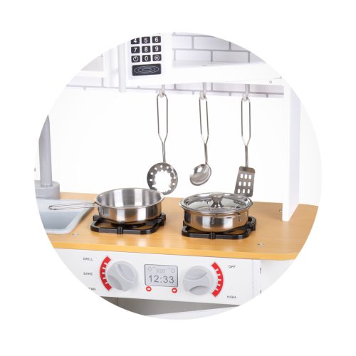 Chipolino Játékkonyha fém edény szettel