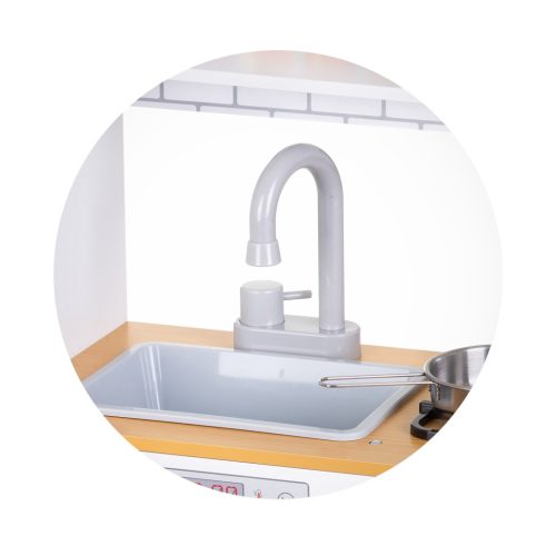 Chipolino Játékkonyha fém edény szettel