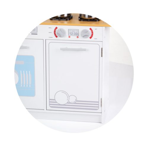 Chipolino Játékkonyha fém edény szettel