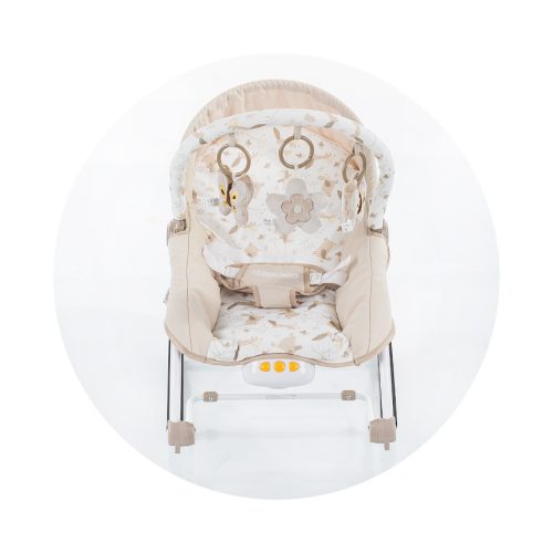 Chipolino Rezgő és zenélő egység fényekkel, fehér