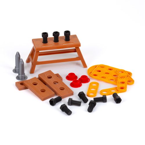 Chipolino szerelő állomás játék szett 78dbos