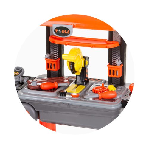 Chipolino Szerszámos nagy bőrönd játékszett