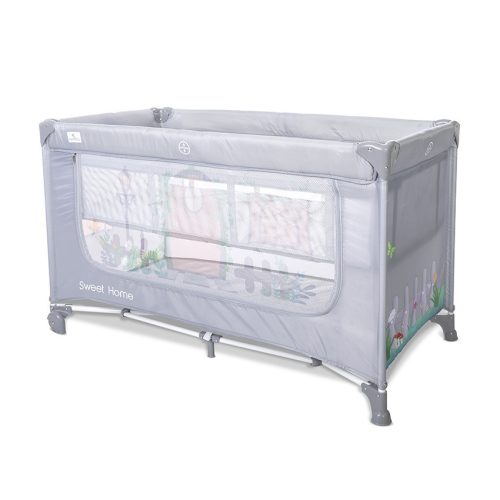 Lorelli Sweet Home 2, multifunkciós utazóágy tetővel - Grey