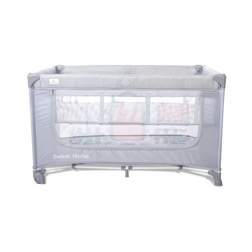 Lorelli Sweet Home 2, multifunkciós utazóágy tetővel - Grey