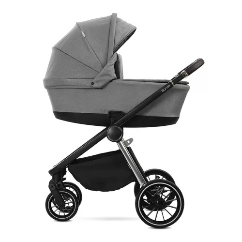 Lorelli Bianca 3az1-ben újszülött babakocsi Lorelli Aria Luxe hordozóval - Grey (2 doboz)
