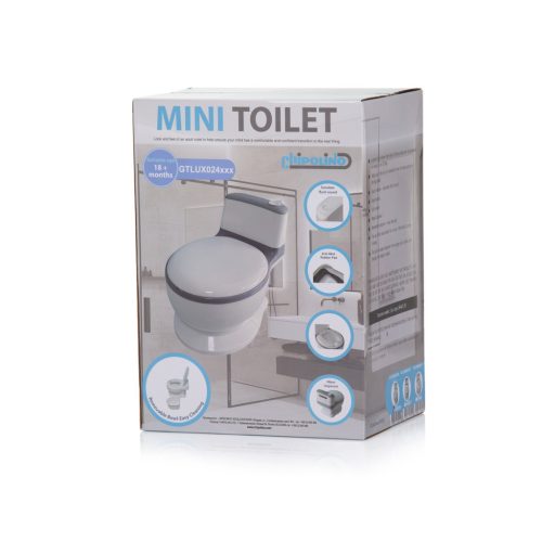 Chipolino Lux wc formájú bili hanggal - Grey