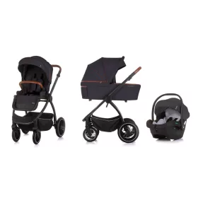   Chipolino Prestige 3az1-ben multifunkciós babakocsi - Blackberry