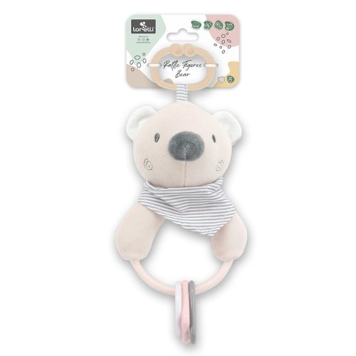 Lorelli Toys csörgő formák - Bézs Maci