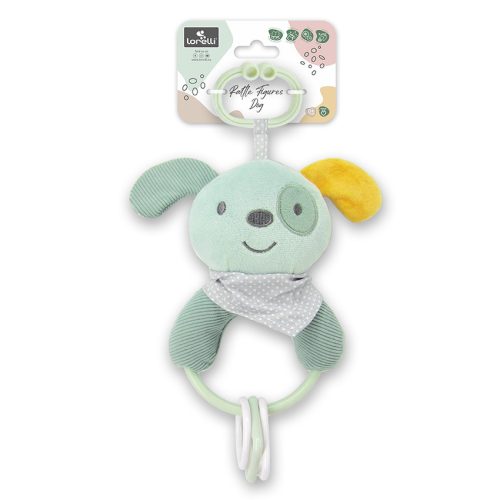 Lorelli Toys csörgő formák - Zöld Kutya