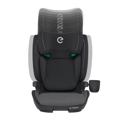 Espiro Theta gyerekülés 100-150cm - 117 Graphite