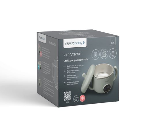Nuvita Pappa'n'Go hordozható ételmelegítő - 1980