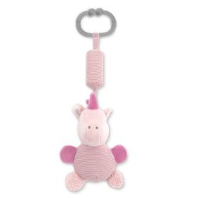   Lorelli Toys Campanula plüss babakocsi játék - Pink Unikornis
