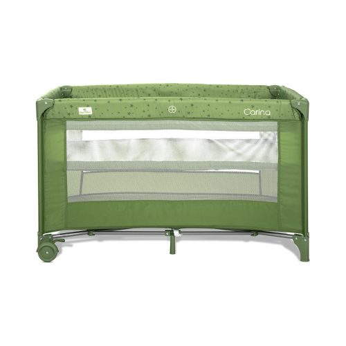 Lorelli Carina 2 multifunkciós utazóágy - Green Stars