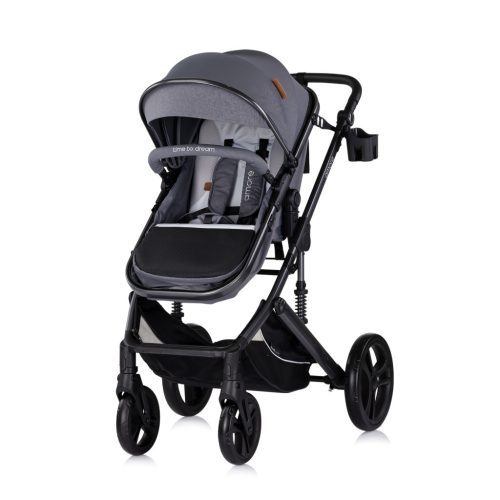 Chipolino Amore babakocsi mózessé alakítható sportrésszel - Cloud grey