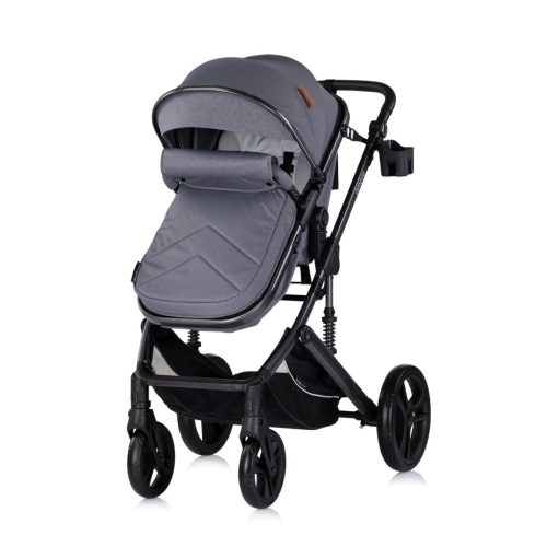Chipolino Amore babakocsi mózessé alakítható sportrésszel - Cloud grey