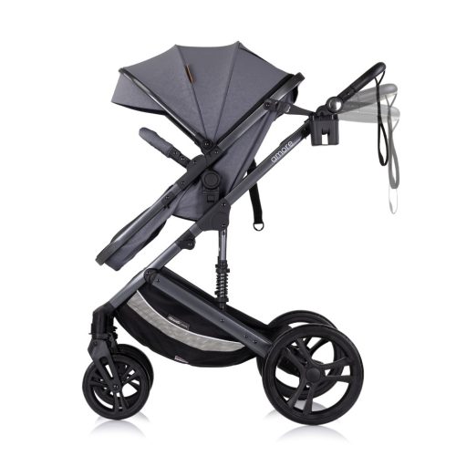 Chipolino Amore babakocsi mózessé alakítható sportrésszel - Cloud grey