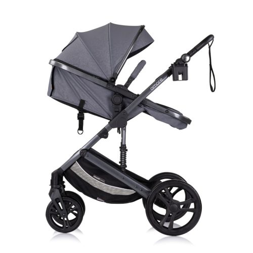 Chipolino Amore babakocsi mózessé alakítható sportrésszel - Cloud grey