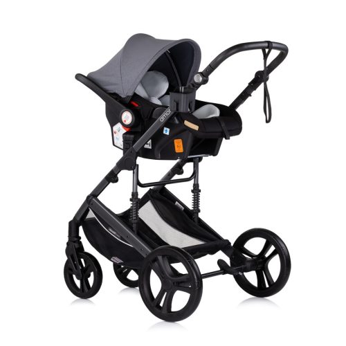 Chipolino Amore babakocsi mózessé alakítható sportrésszel - Cloud grey