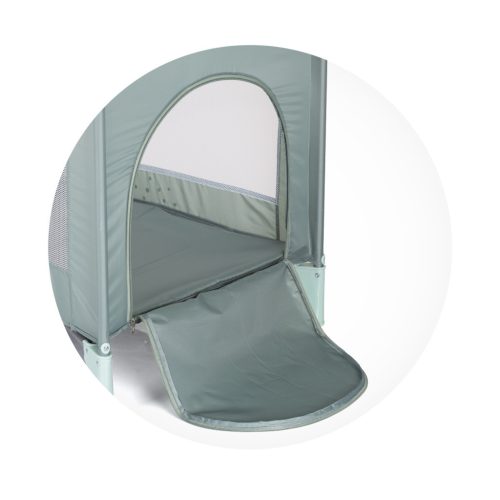 Chipolino Capri fix utazóágy - Hippo green