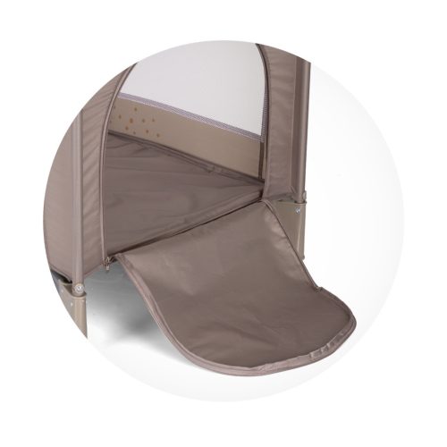Chipolino Capri fix utazóágy - Lion beige