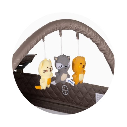 Chipolino Luna multifunkciós utazóágy - Tiramisu