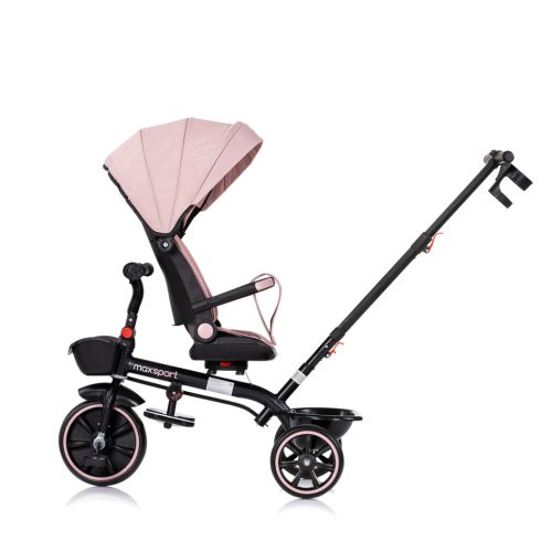 Chipolino Max Sport tricikli kupolával - Pink Marshmallow