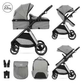   Lorelli Aspen babakocsi mózessé alakítható sport résszel - Grey