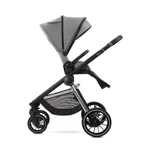 Lorelli Bianca 3az1-ben újszülött babakocsi Lorelli Aria Luxe hordozóval - Grey (2 doboz)