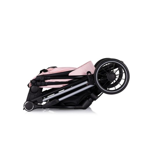 Chipolino Aura babakocsi mózessé alakítható sportrésszel - Pink Marshmallow