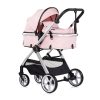 Chipolino Vista babakocsi mózessé alakítható sportrésszel - Pink Marshmallow