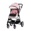Chipolino Vista babakocsi mózessé alakítható sportrésszel - Pink Marshmallow