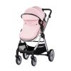 Chipolino Vista babakocsi mózessé alakítható sportrésszel - Pink Marshmallow