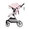 Chipolino Vista babakocsi mózessé alakítható sportrésszel - Pink Marshmallow