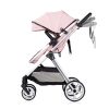 Chipolino Vista babakocsi mózessé alakítható sportrésszel - Pink Marshmallow