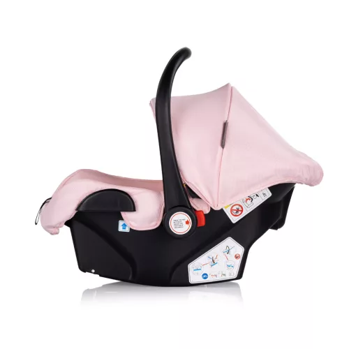 Chipolino Aura autóshordozó 40-87cm - Pink Marshmallow