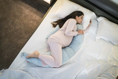 Nuvita Dreamwizard terhességi és szoptatós párna - Blue Star - 7100