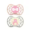 Nuvita Orthosoft Air55 2db-os cumi szett 6+ - English Rose/Sage Green - masni/maci 70842