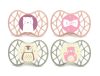 Nuvita Symmetric Air55 4db-os cumi szett 6+ - English Rose/Sage Green - 70854 maci, pingvin, behappy