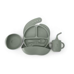 Nuvita 6 részes étkészlet - Sage Green - 8475