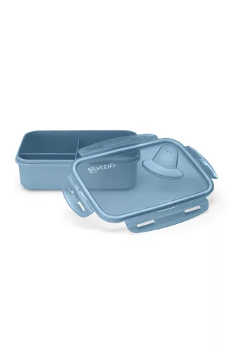 Nuvita KiddieKit uzsonnás doboz 1000 ml - powder Blue 4430