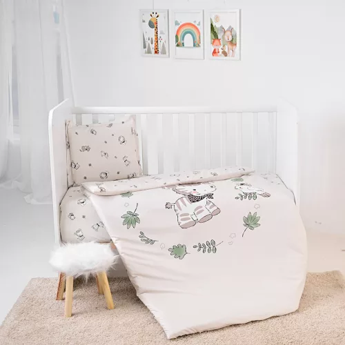 Lorelli 5 részes ágynemű garnitúra - Jungle Beige