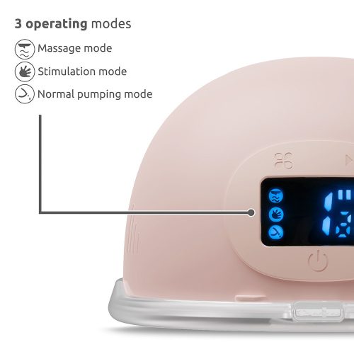 Lorelli Aya Hands Free elektromos mellszívó - Pink