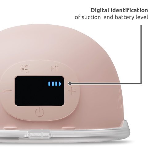 Lorelli Aya Hands Free elektromos mellszívó - Pink