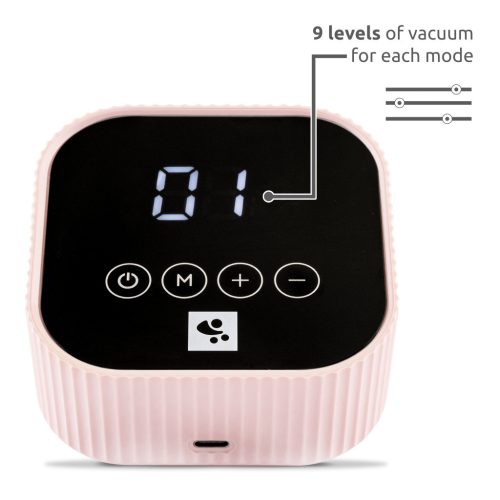 Lorelli Eva dupla elektromos mellszívó - Pink