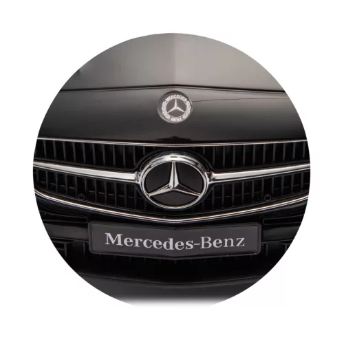 Chipolino Mercedes Benz C-Class bébitaxi tolókarral - black