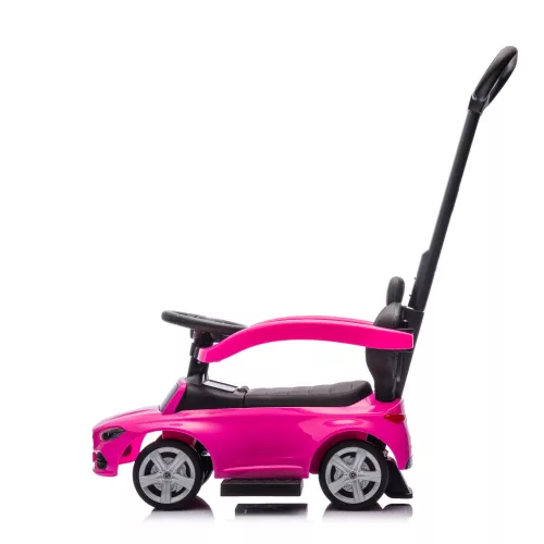 Chipolino Mercedes Benz C-Class bébitaxi tolókarral - pink