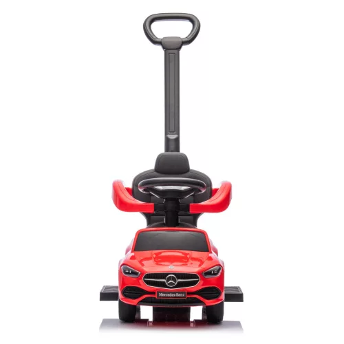 Chipolino Mercedes Benz C-Class bébitaxi tolókarral - red