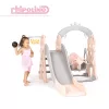 Chipolino Ring hinta és csúszda - pink