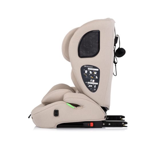 Chipolino Tycoon ISO autósülés Isofix 76-150cm - tiramisu